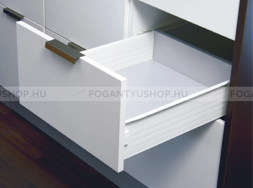 HARN-IMPAZ---Femoldalas-fiok-reszleges-kihuzasu-117x450mm-(432045)---Feher-porfestett-acel