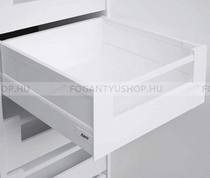 HARN-RITMA-CUBE-HSE---Duplafalu-femoldalas-belso-fiok-szogletes-magasitott-oldalakkal-83x500mm-max.-35---Feher-porfestett-acel