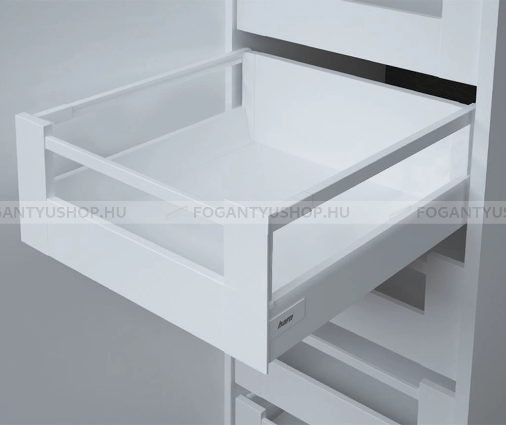 HARN---RITMA-CUBE-H---Duplafalu-femoldalas-belso-fiok-magasitott-szogletes-oldalkorlattal-83x500mm-max.-6---Feher-porfestett-acel