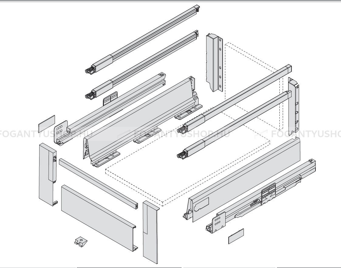 HARN-RITMA-CUBE-H---Duplafalu-femoldalas-belso-fiok-dupla-szogletes-oldalkorlattal-83x270mm-max.-35kg---Metalszurke-porfestett-acel