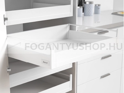 HARN-RITMA-CUBE-M---Duplafalu-femoldalas-belso-fiok-kerek-oldalkorlattal-83x270mm-max.-35kg---Feher-porfestett-acel