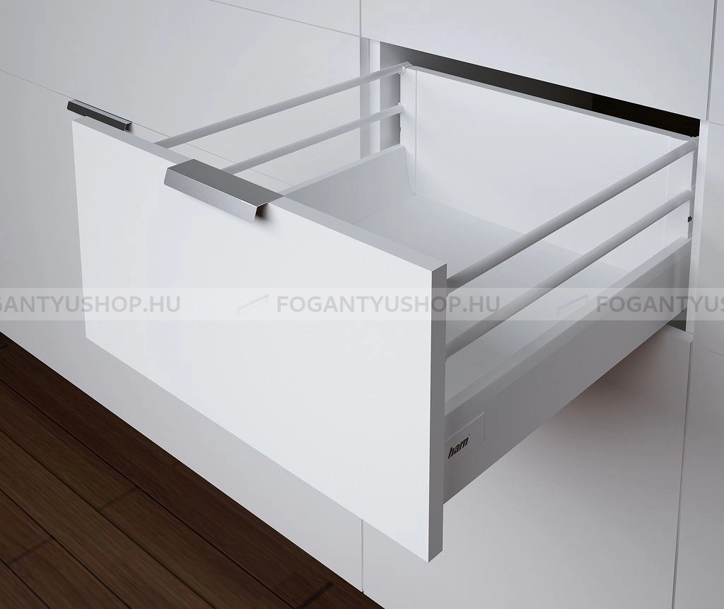 HARN-RITMA-CUBE-H---Duplafalu-femoldalas-fiok-dupla-kerek-oldalkorlattal-83x550mm-max.-35kg---Feher-porfestett-acel