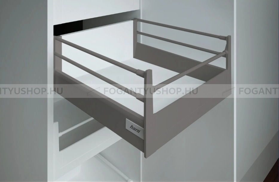 HARN-RITMA-CUBE-H---Duplafalu-femoldalas-belso-fiok-dupla-kerek-oldalkorlattal-83x550mm-max.-35kg---Metalszurke-porfestett-acel