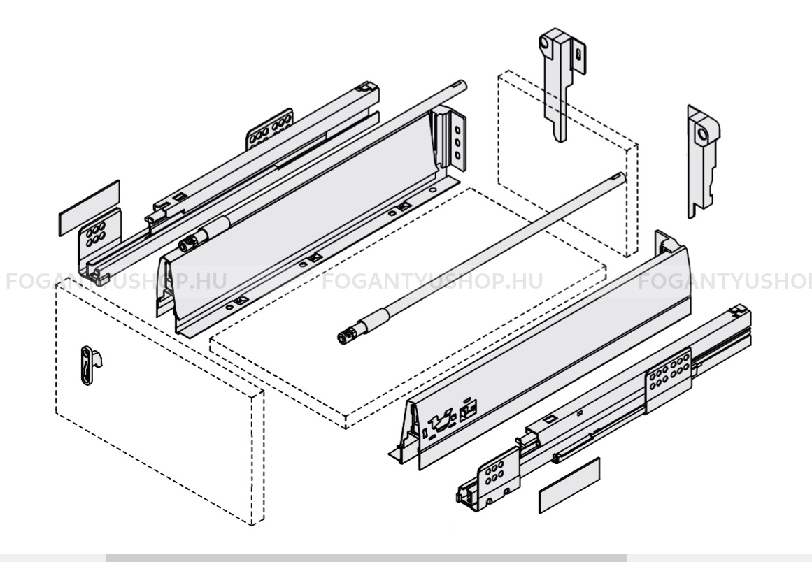 HARN-RITMA-CUBE-H---Duplafalu-femoldalas-fiok-magasitott-kerek-oldalkorlattal-83x350mm-max.-35kg---Metalszurke-porfestett-acel