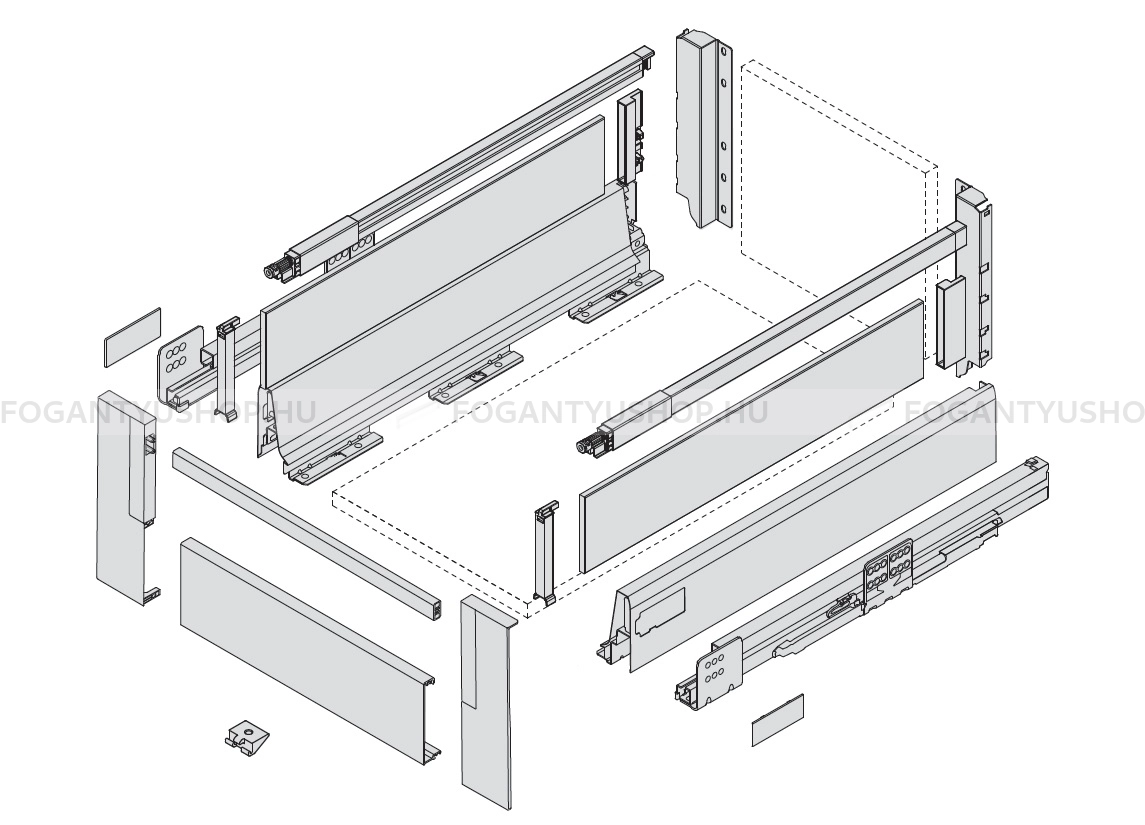 HARN---RITMA-CUBE-HSE---Duplafalu-femoldalas-belso-fiok-szogletes-magasitott-oldalakkal-83x500mm-max.35kg---olomszurke-porfestett-acel