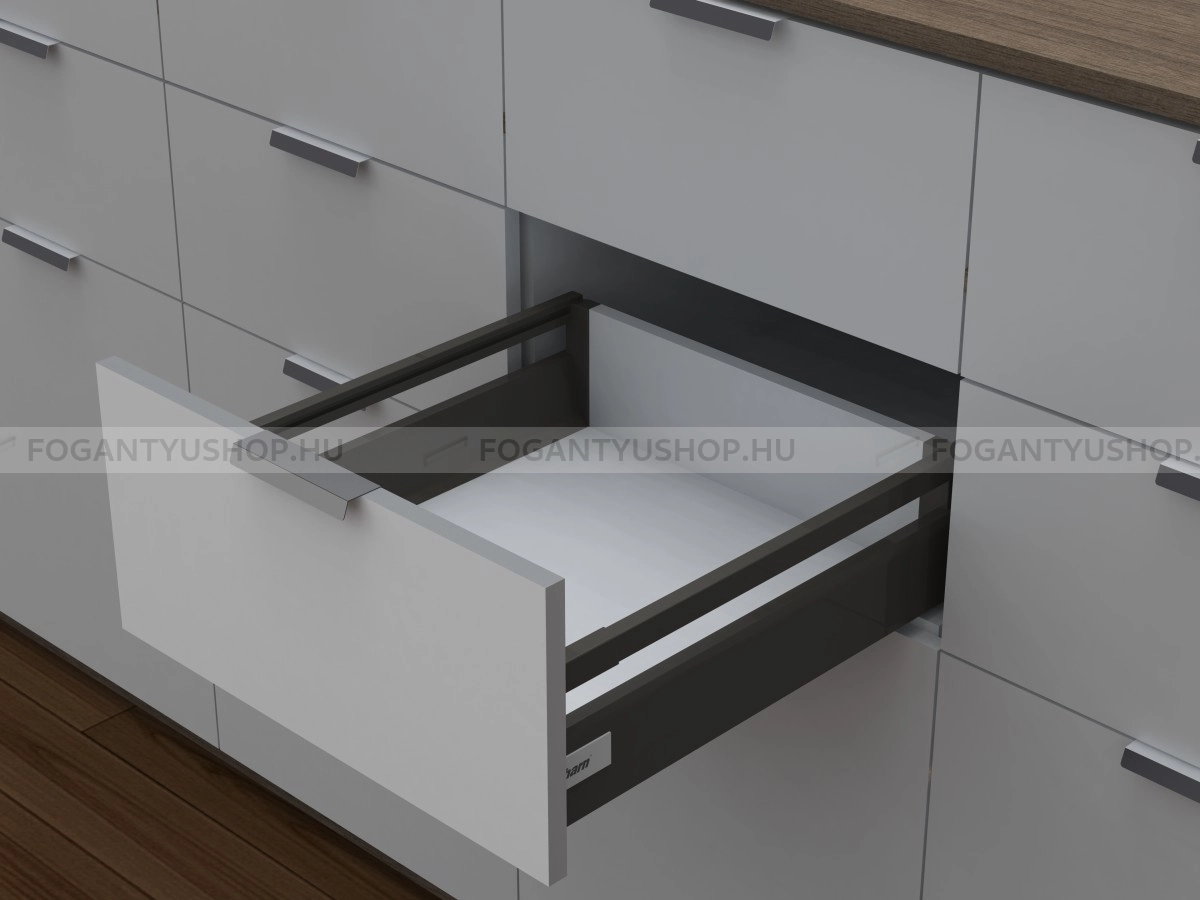 HARN---RITMA-CUBE-M---Duplafalu-femoldalas-fiok-szogletes-oldalkorlattal-83x450mm-max.-60kg---olomszurke-porfestett-acel