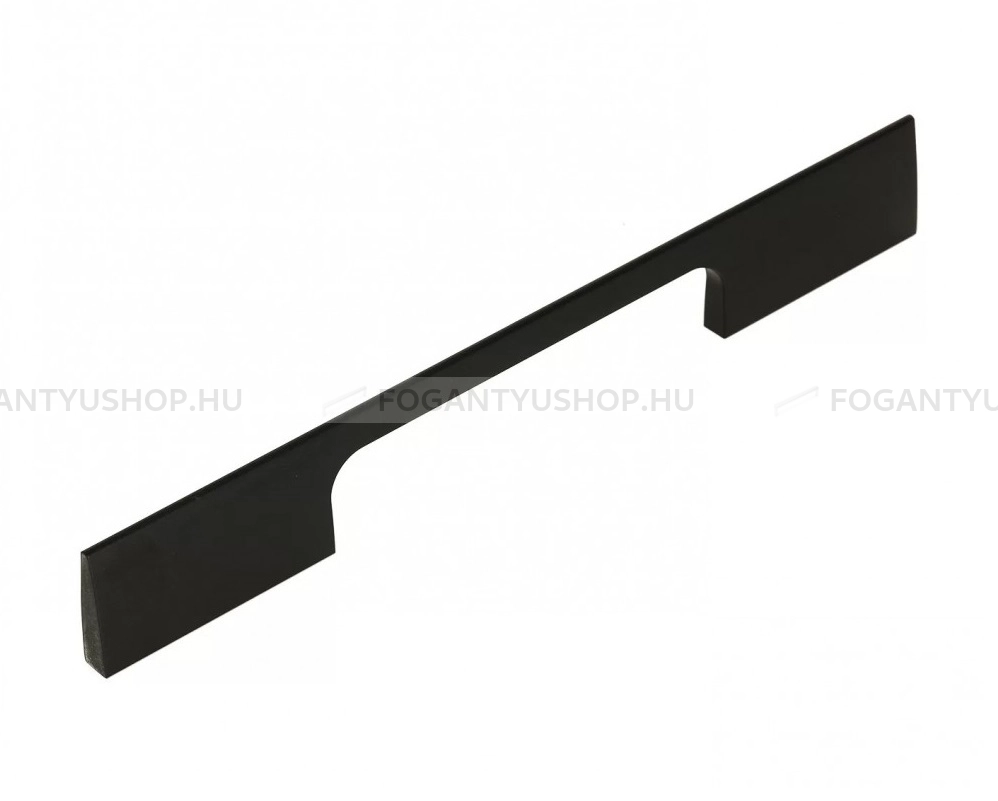 VIEFE Bútorfogantyú - PEAK HANDLE - Csiszolt fekete L30 - ABS műanyag - Több méretben gyártott színes fém bútorfogantyú