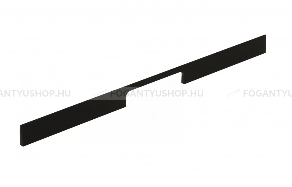 VIEFE---PEAK-HANDLE---Fekete-szalcsiszolt---Tobb-meretben-gyartott-szines-fem-butorfogantyu-