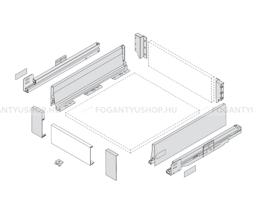 HARN-RITMA-CUBE-S---Duplafalu-femoldalas-belso-fiok-115x270mm-max.-35kg---olomszurke-porfestett-acel