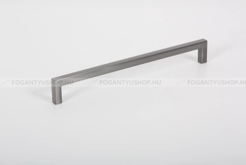 VIEFE Fogantyú Fogantyú U - Szálcsiszolt szürke - Zamak fém ötvözet - Több méretben gyártott színes fém bútorfogant -  - Zamak fém ötvözet