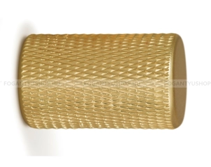 VIEFE Gomb fogantyú Gomb fogantyú GRAF - 1 furatos - Szálcsiszolt sárgaréz II. - Alumínium - Színes fém gombfogantyú, bú - 1 furatos -  - Alumínium