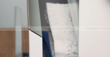 VIEFE Bútor fogantyú Bútor fogantyú STEEP - 22 mm-es ajtóhoz - Ezüst inox (szálcsiszolt) - Alumínium - Darabolható fém bú - 0 mm - Ezüst inox (szálcsiszolt) - Alumínium