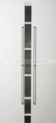 VIEFE Bútor fogantyú GRAF MINI LONG - 1178 mm - Ezüst inox (szálcsiszolt) - Alumínium