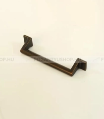 FURNIPART Bútor fogantyú SHIP - 128 mm - Sötét antik barna - Zamak fém ötvözet
