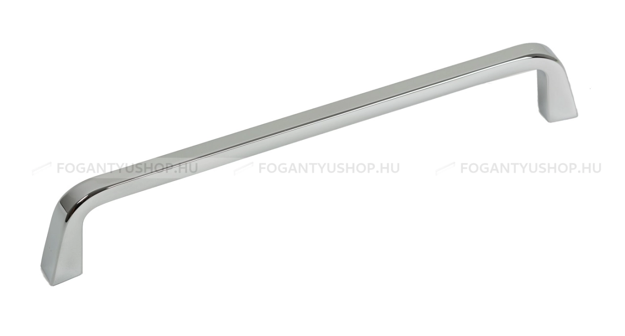 VIEFE Fogantyú - ESTE 160 - furattáv 160 mm - Polírozott króm Z01 - Zamak fém ötvözet - Egy méretben gyártott fém bútorfogantyú