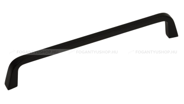 VIEFE Bútor fogantyú ESTE - 160 mm - Festett fekete - Zamak fém ötvözet