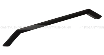 VIEFE Bútor fogantyú FELTRE - 192 mm - Festett fekete - Zamak fém ötvözet