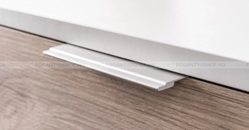 VIEFE Fogantyú Fogantyú STRATT - Alumínium - Bútorajtó élére ültethető fém fogantyú - Alumínium