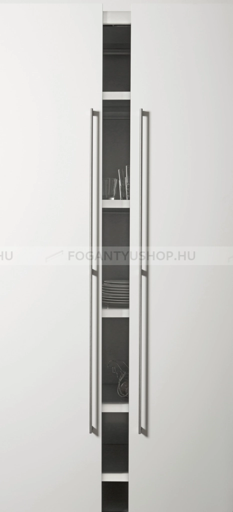 VIEFE Fogantyú - GRAF BIG LONG 1168 - furattáv 1168 mm - Szálcsiszolt L24 - ABS műanyag - Egy méretben gyártott fém bútorfogantyú