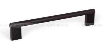 VIEFE Bútor fogantyú Bútor fogantyú GRAF BIG - Fekete szálcsiszolt - Alumínium - Több méretben gyártott színes fém bútorf -  - Alumínium