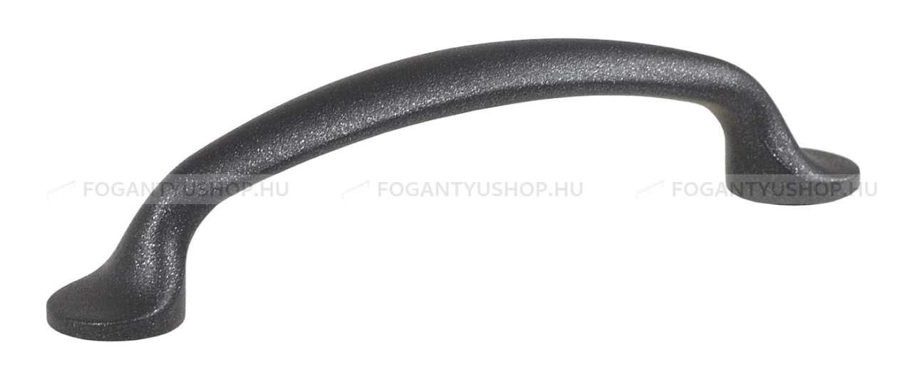 SCHWINN Bútor fogantyú - 2342 csillámos - Antracit csillámos szürke  - Zamak fém ötvözet - Több méretben gyártott színes fém bútorfogantyú