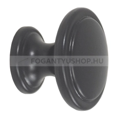 SCHWINN Gomb fogantyú - 1 furatos - 2786 - Festett titán szürke - Zamak fém ötvözet