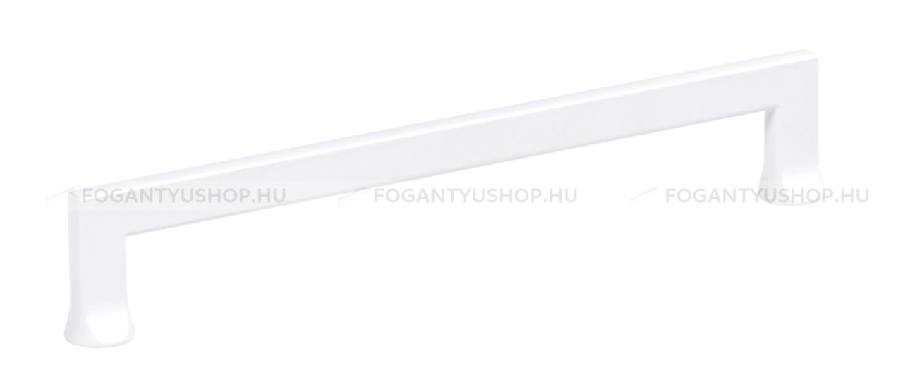 SCHWINN Fogantyú - 160 Z273 Festett - furattáv 160 mm - Festett fehér WhiteL - Zamak fém ötvözet - Egy méretben gyártott színes fém bútorfogantyú