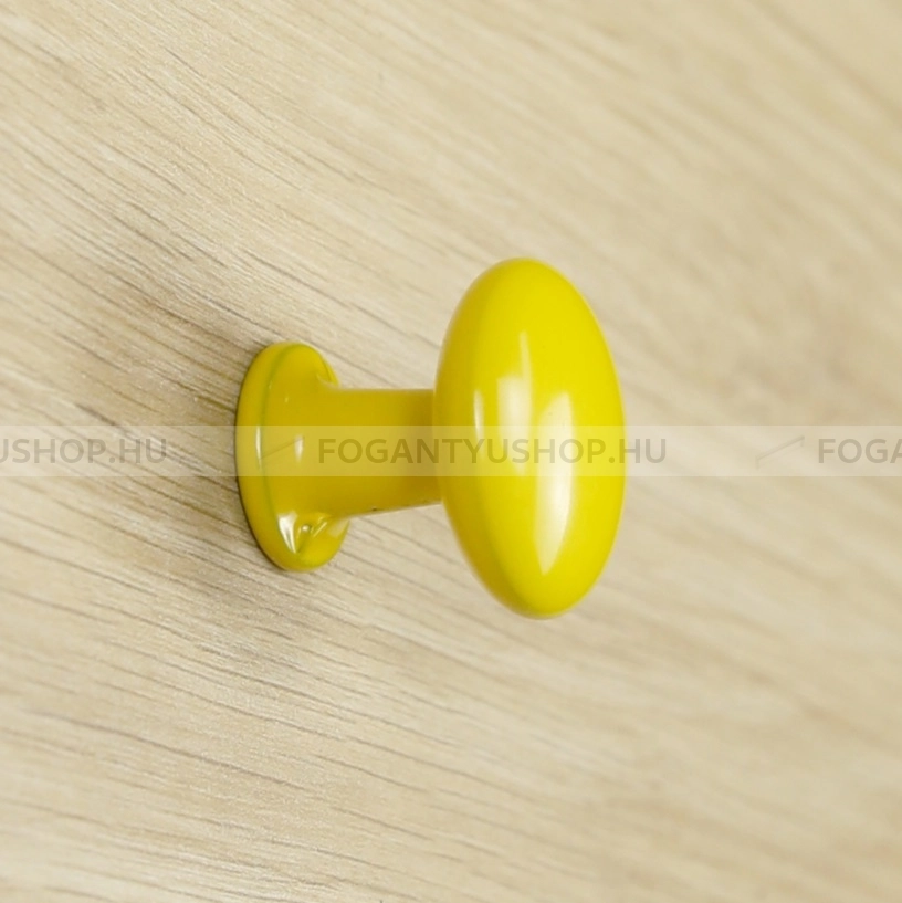 SCHWINN-Fogantyu---Z287-D25mm---Sarga---Szines-fem-gombfogantyu-butorgomb