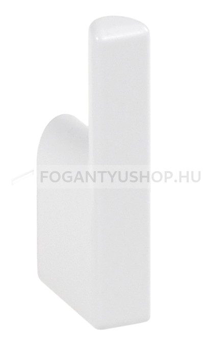 SCHWINN Fogas - 16 2971 Festett - Festett fehér WhiteL - Zamak fém ötvözet - Egy akasztós fogas
