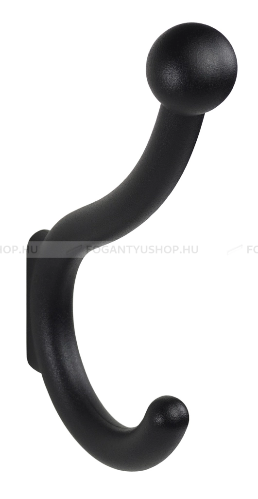 SCHWINN Fogas - 32 2071 - Strukturált fekete  - Zamak fém ötvözet - Kombinált, kalaptartós fogas