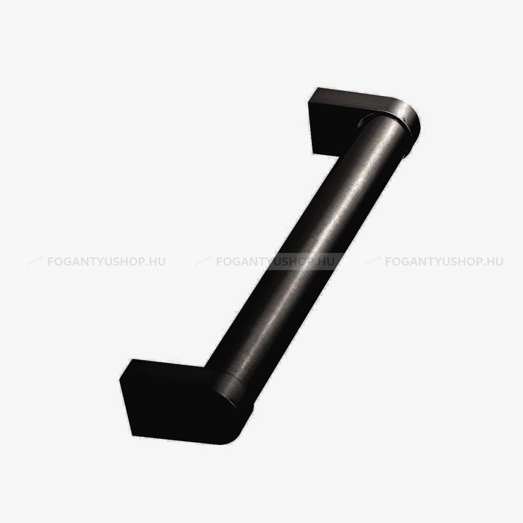 FURNIPART Bútor fogantyú - BIG Festett - Fekete 9005 - Zamak fém ötvözet, Márvány - Rozsdamentes acél - inox fém bútorfogantyú