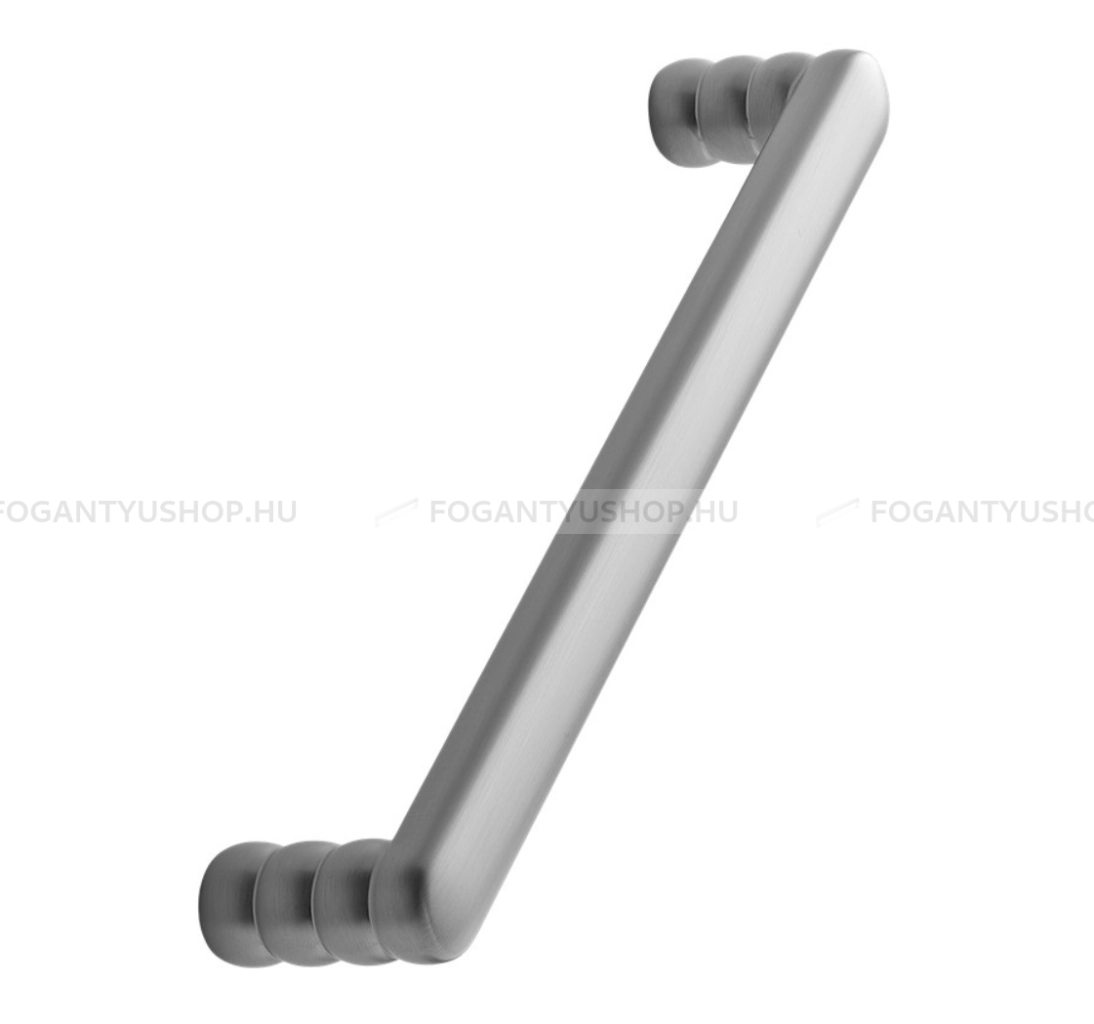 FURNIPART Bútor fogantyú - BOUNCE HANDLE 160 - furattáv 160 mm - Szálcsiszolt 66 - Zamak fém ötvözet - Egy méretben gyártott fém bútorfogantyú