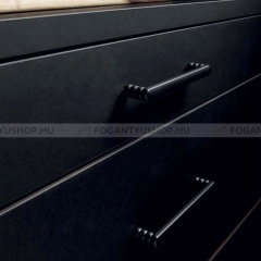FURNIPART Fogantyú BOUNCE HANDLE - Festett fekete - Zamak fém ötvözet