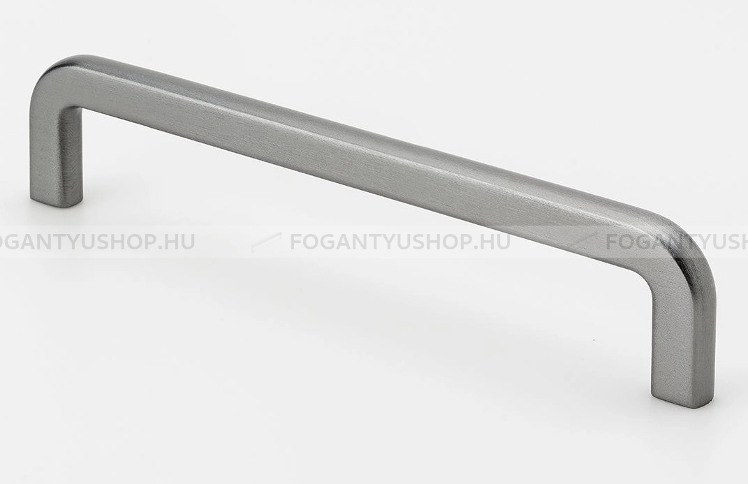 FURNIPART Bútor fogantyú - COMPACT - Csiszolt antracit 91 - Zamak fém ötvözet - Több méretben gyártott színes fém bútorfogantyú