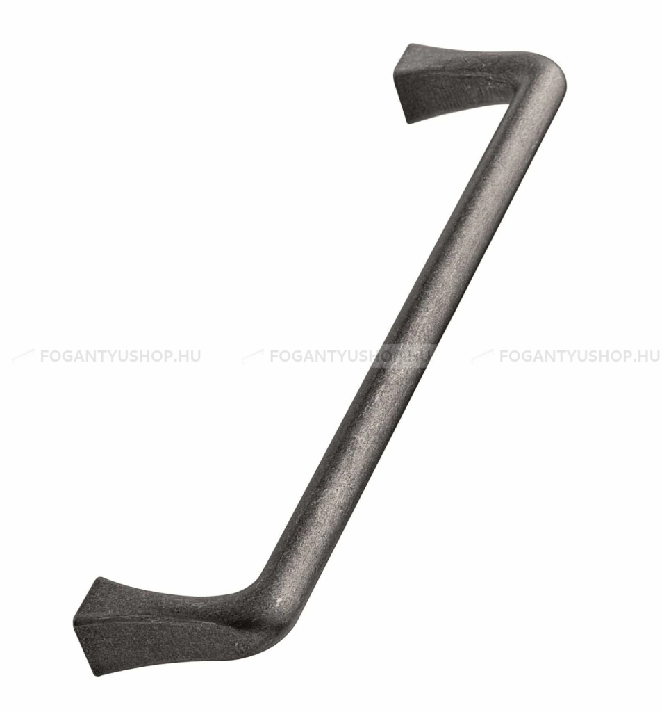 FURNIPART Bútor fogantyú - CONCAVE 160 Vintage - furattáv 160 mm - Antik szürke 22 - Zamak fém ötvözet - Klasszikus, vintage, antik fém bútorfogantyú