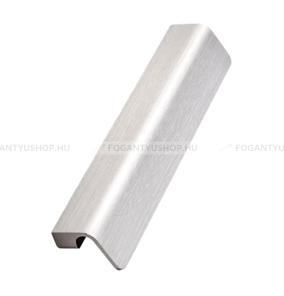 FURNIPART Bútor fogantyú - FRINGE 160 - furattáv 160 mm - Szálcsiszolt 66 - ABS műanyag - Egy méretben gyártott fém bútorfogantyú