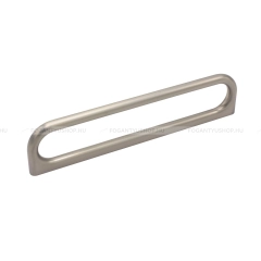 FURNIPART Bútor fogantyú LUCK HANDLE - 160 mm - Ezüst inox (szálcsiszolt) - Zamak fém ötvözet