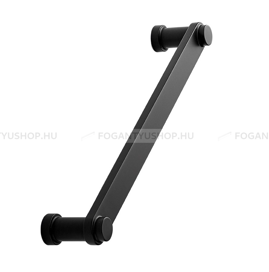 FURNIPART Bútor fogantyú - PILLAR 160 Festett - furattáv 160 mm - Matt fekete 99 - Zamak fém ötvözet - Egy méretben gyártott színes fém bútorfogantyú