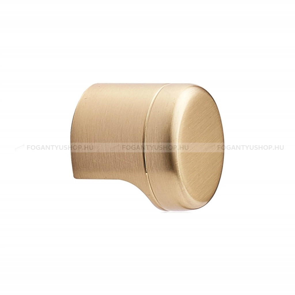FURNIPART Bútorgomb - POINT - 1 furatos - Csiszolt arany 33 - Zamak fém ötvözet - Színes fém gombfogantyú, bútorgomb