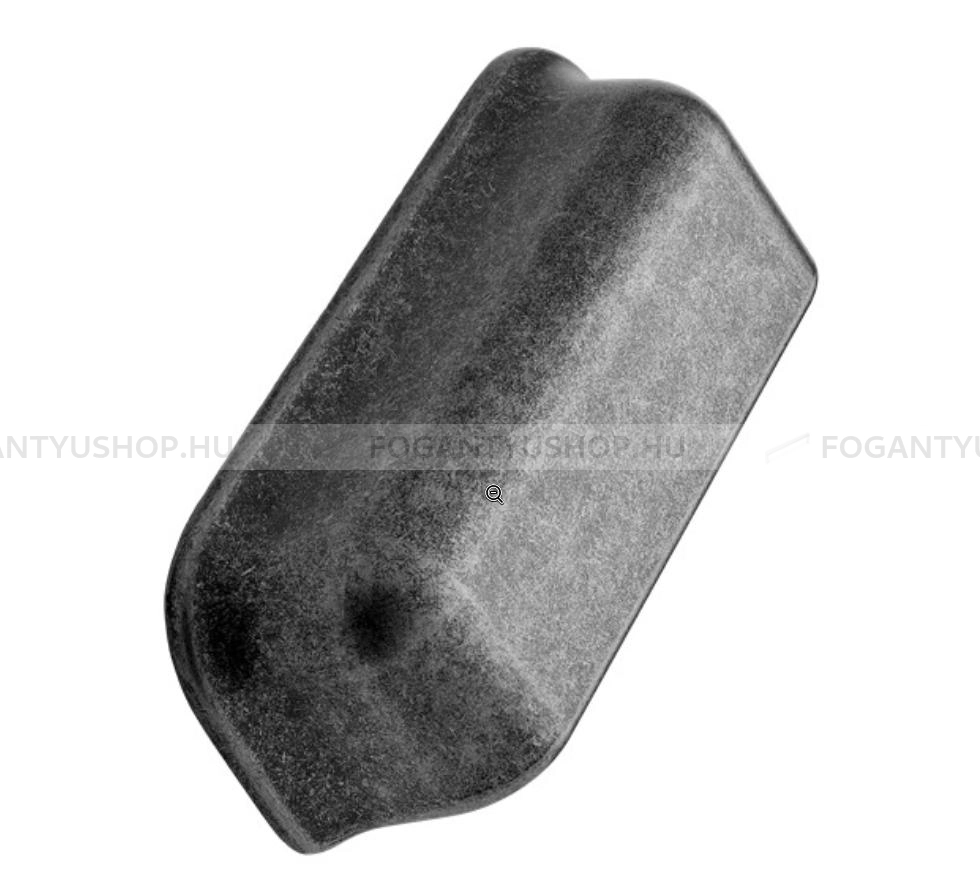 FURNIPART Fogantyú - PORT 96 Vintage - furattáv 96 mm - Antik szürke 22 - Zamak fém ötvözet - Klasszikus, vintage, antik fém bútorfogantyú