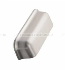 FURNIPART Fogantyú PORT - 96 mm - Ezüst inox (szálcsiszolt) - Zamak fém ötvözet