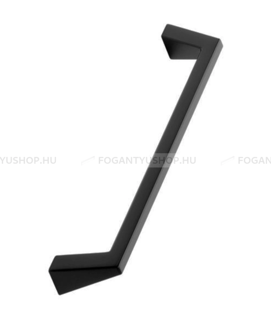 FURNIPART Bútor fogantyú - PYRAMID Festett - Fekete 9005 - Zamak fém ötvözet - Több méretben gyártott színes fém bútorfogantyú