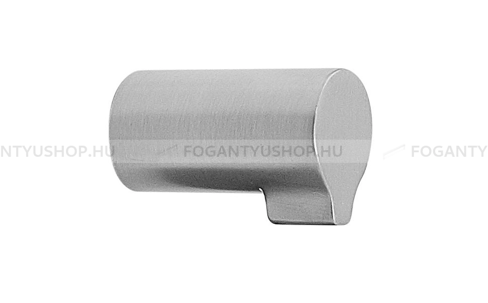 FURNIPART Gombfogantyú - SCOPE KNOB - 1 furatos - Szálcsiszolt 66 - Zamak fém ötvözet - Fém gombfogantyú, bútorgomb (szögletes, kerek)