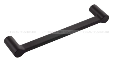 FURNIPART Bútor fogantyú SCOPE - 160 mm - Festett fekete - Zamak fém ötvözet