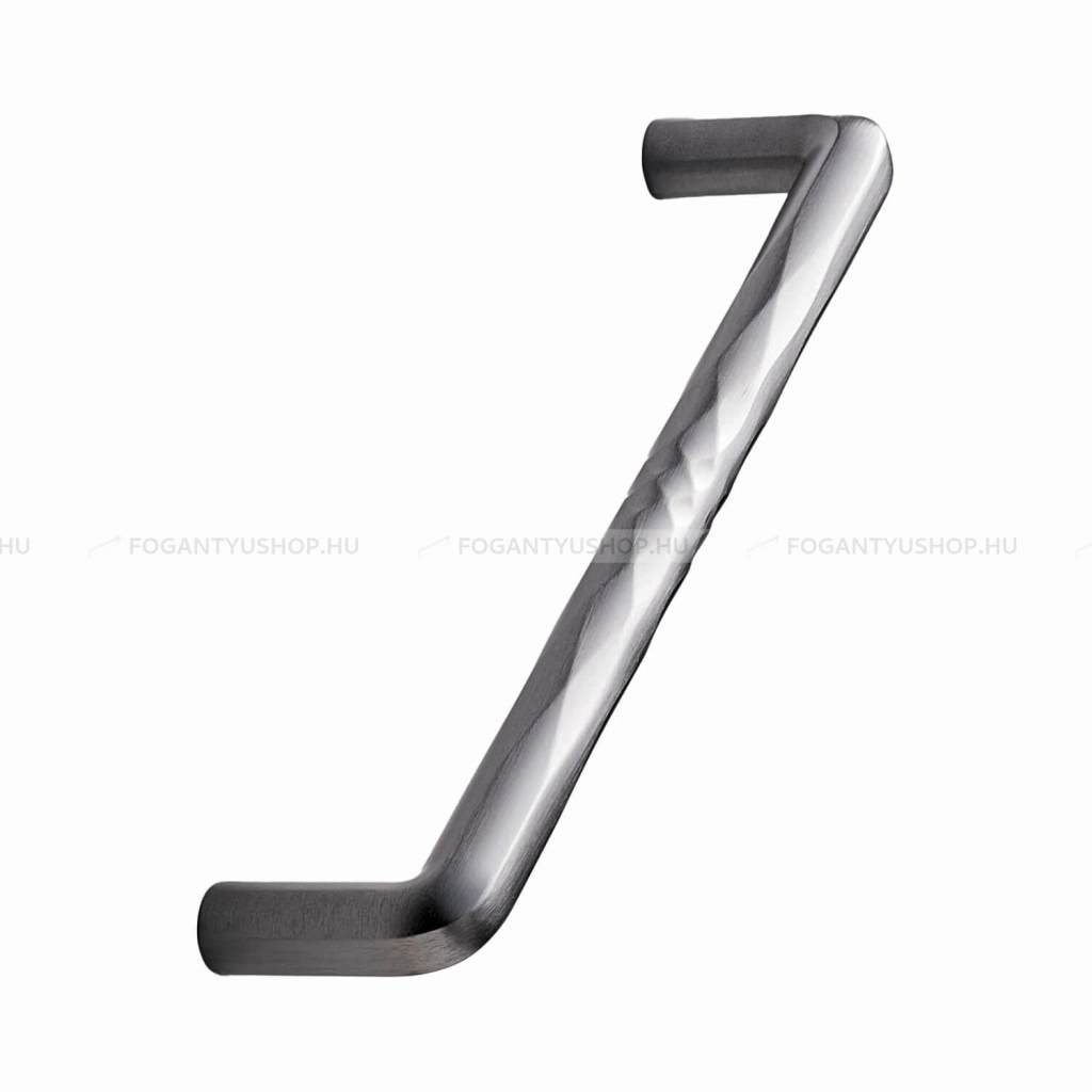 FURNIPART Bútorfogantyú - SHUFFLE 160 - furattáv 160 mm - Csiszolt antracit 91 - Zamak fém ötvözet - Egy méretben gyártott színes fém bútorfogantyú