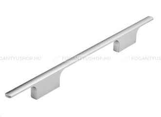 FURNIPART Bútor fogantyú TAU HANDLE - 160 mm - Ezüst inox (szálcsiszolt) - Alumínium