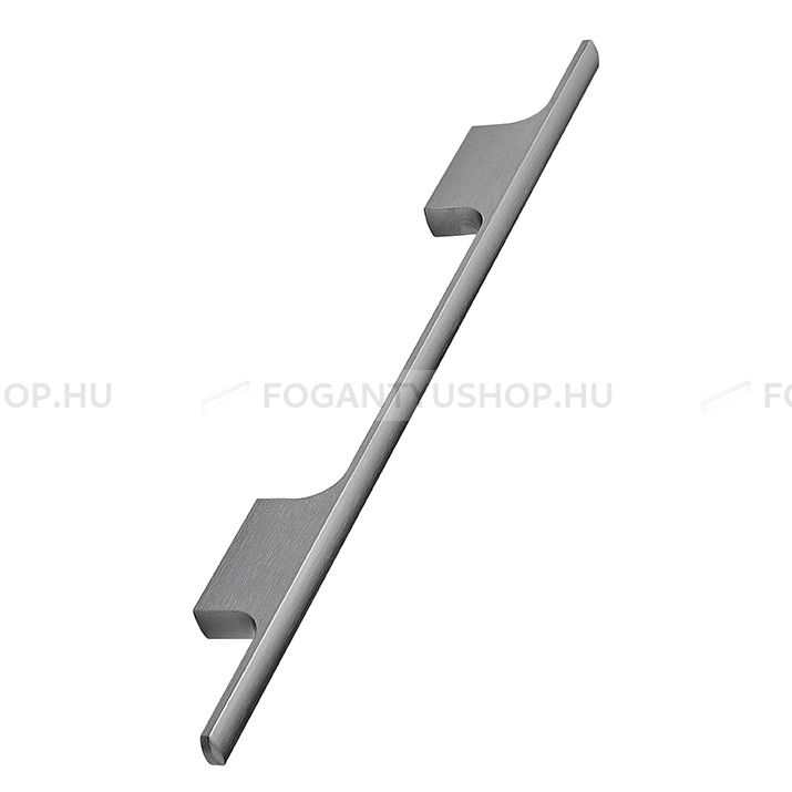 FURNIPART Bútor fogantyú - TAU HANDLE 160 - furattáv 160 mm - Csiszolt antracit 91 - ABS műanyag - Egy méretben gyártott színes fém bútorfogantyú