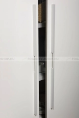 VIEFE Bútor fogantyú Bútor fogantyú PEAK LONG - Festett fehér - Alumínium - Több méretben gyártott színes fém bútorfogant -  - Alumínium