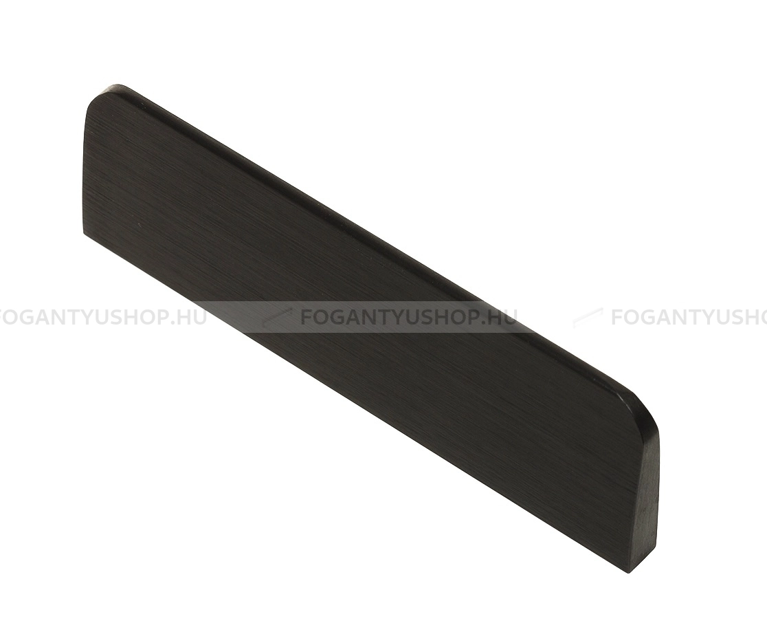 VIEFE Bútorfogantyú - PEAK KNOB 64 - furattáv 64 mm - Csiszolt fekete L30 - ABS műanyag - Több méretben gyártott színes fém bútorfogantyú