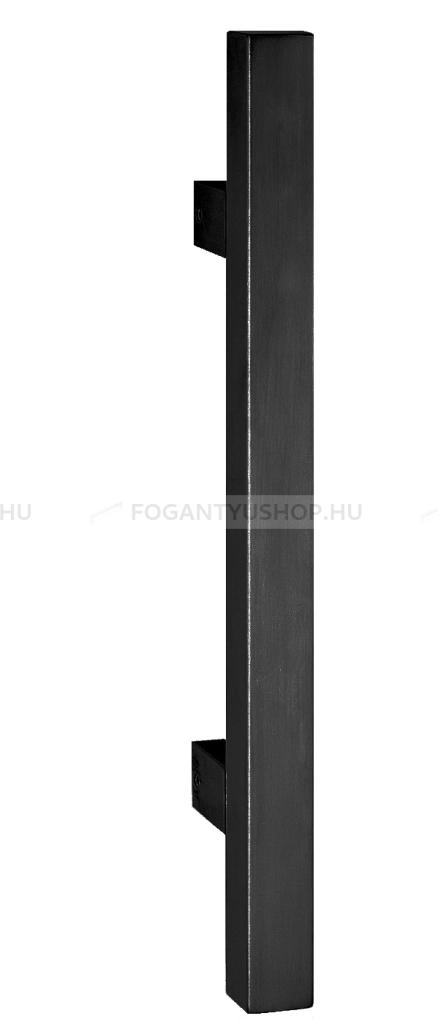 MAESTRO ART.831 - Tolópajzs, 25x25mm - Festett fekete - Ajtóhúzó, tolópajzs fa-fém ajtóhoz, kapuhoz